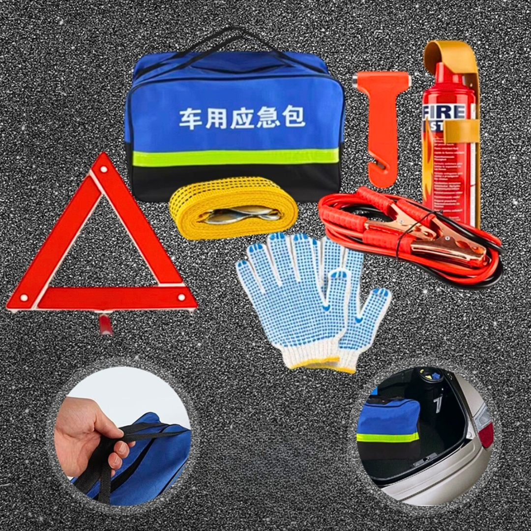 136093.png Kit Emergencia Seguridad Auto 7 Piezas - Imagen 1