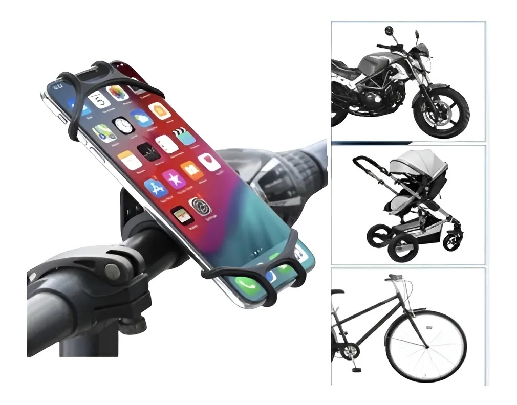 179147.png Soporte Teléfono Para Bicicleta Moto Ela - Imagen 1