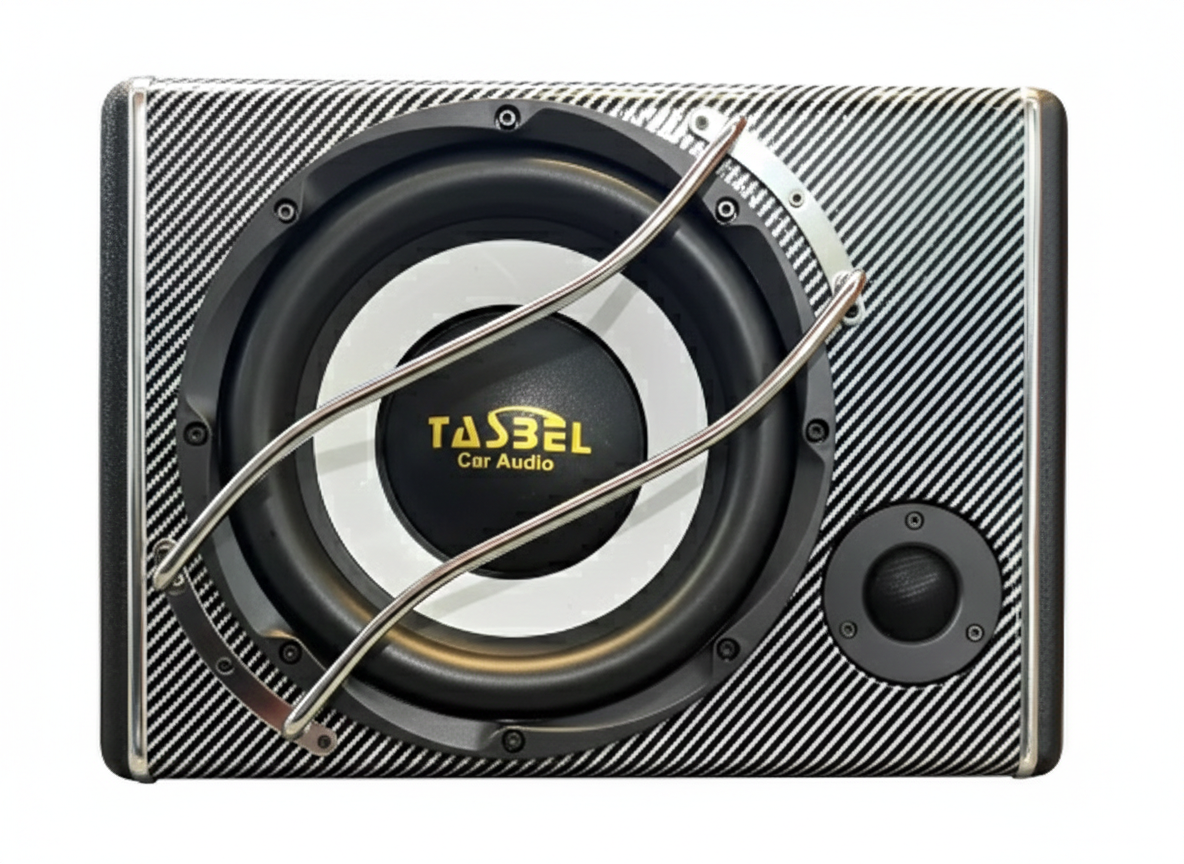 187670.png Subwoofer 10 Pulgadas 7000W Gris Tasbel - Imagen 1
