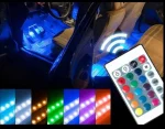 Luces Led Interior Auto Rgb 4 Tiras - Imagen 5