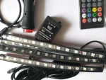 Luces Led Interior Auto Rgb 4 Tiras - Imagen 6