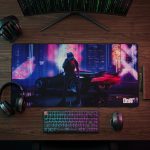 Mousepad Gamer XL - Diseño Cyberpunk 207 - Imagen 4