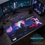 Mousepad Gamer XL - Diseño Cyberpunk 207