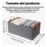 Pack 3 organizadores plegable ropa