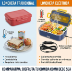 Lonchera Calentador Comida Portatil Auto - Imagen 5