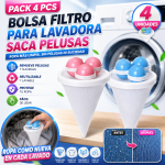 Pack 4 Bolsas Filtro Lavadora TORNADO - Imagen 5