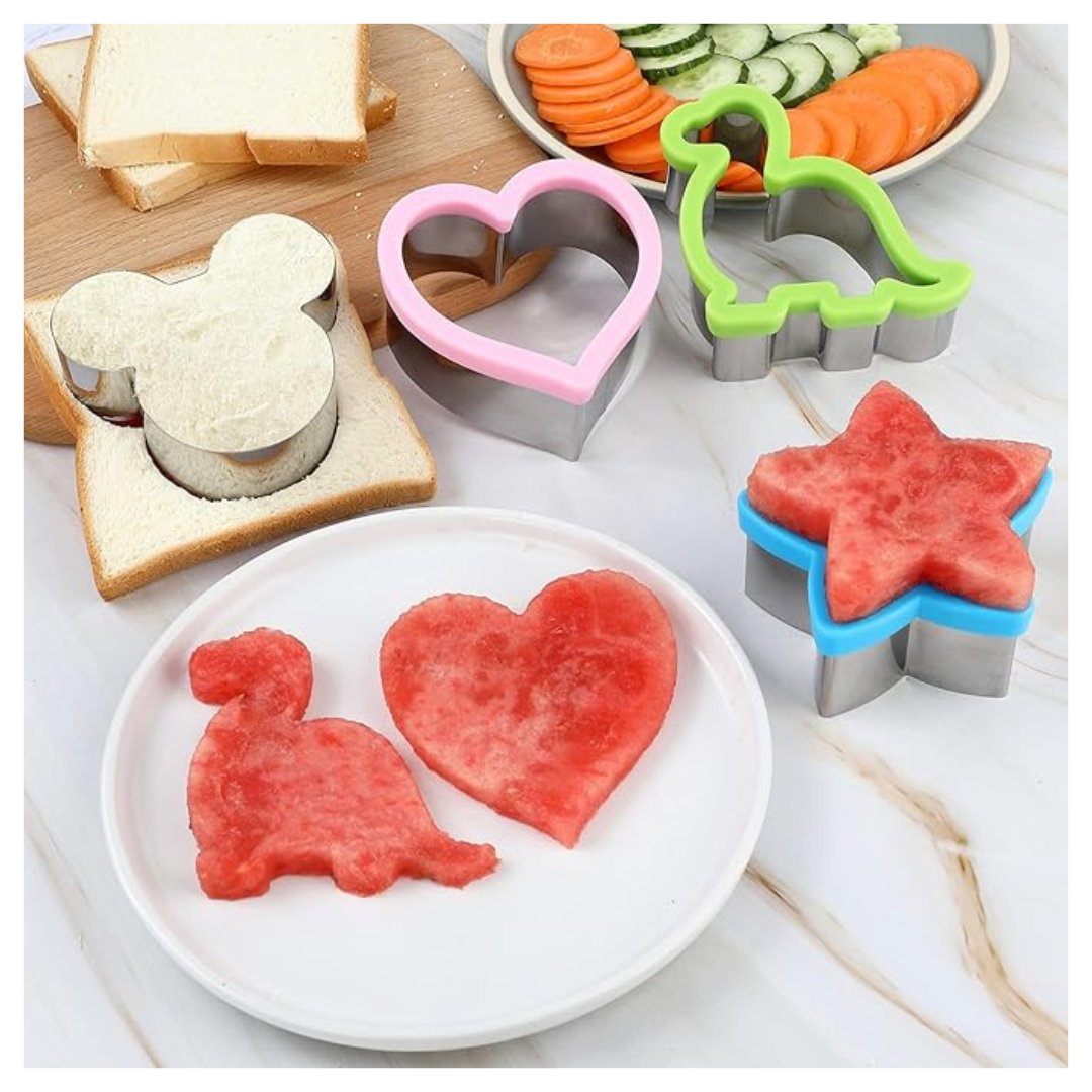 110140.png Tiernos Cortadores de Galletas de 5 PCS - Imagen 1