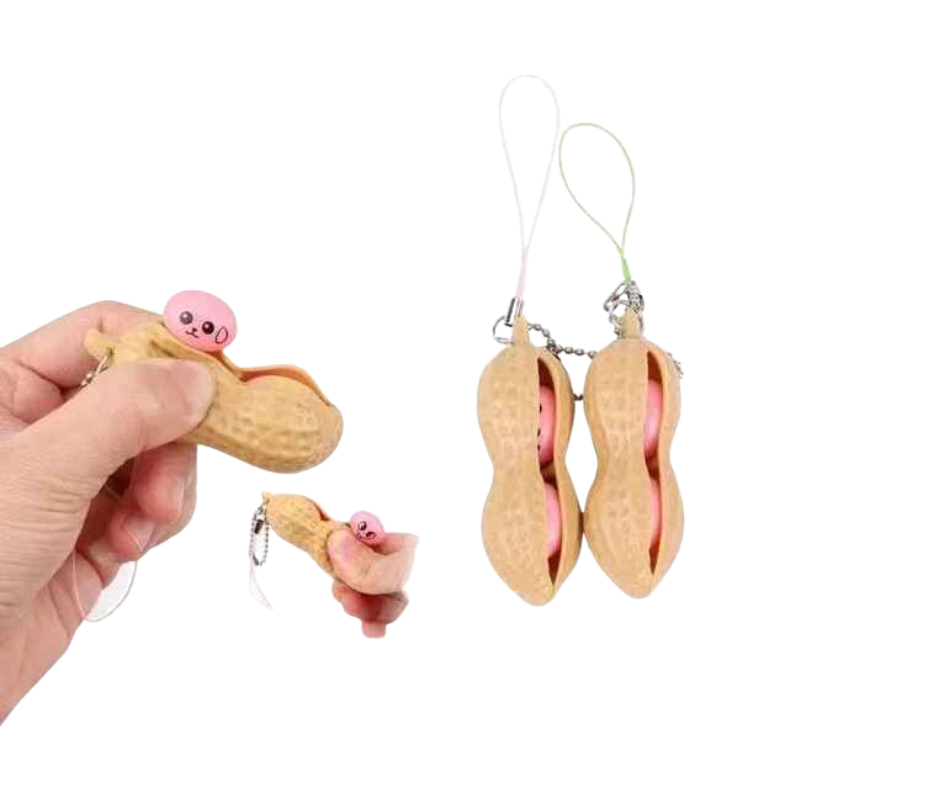 122225.png Juguete Antiestres Llavero Peanut - Imagen 1