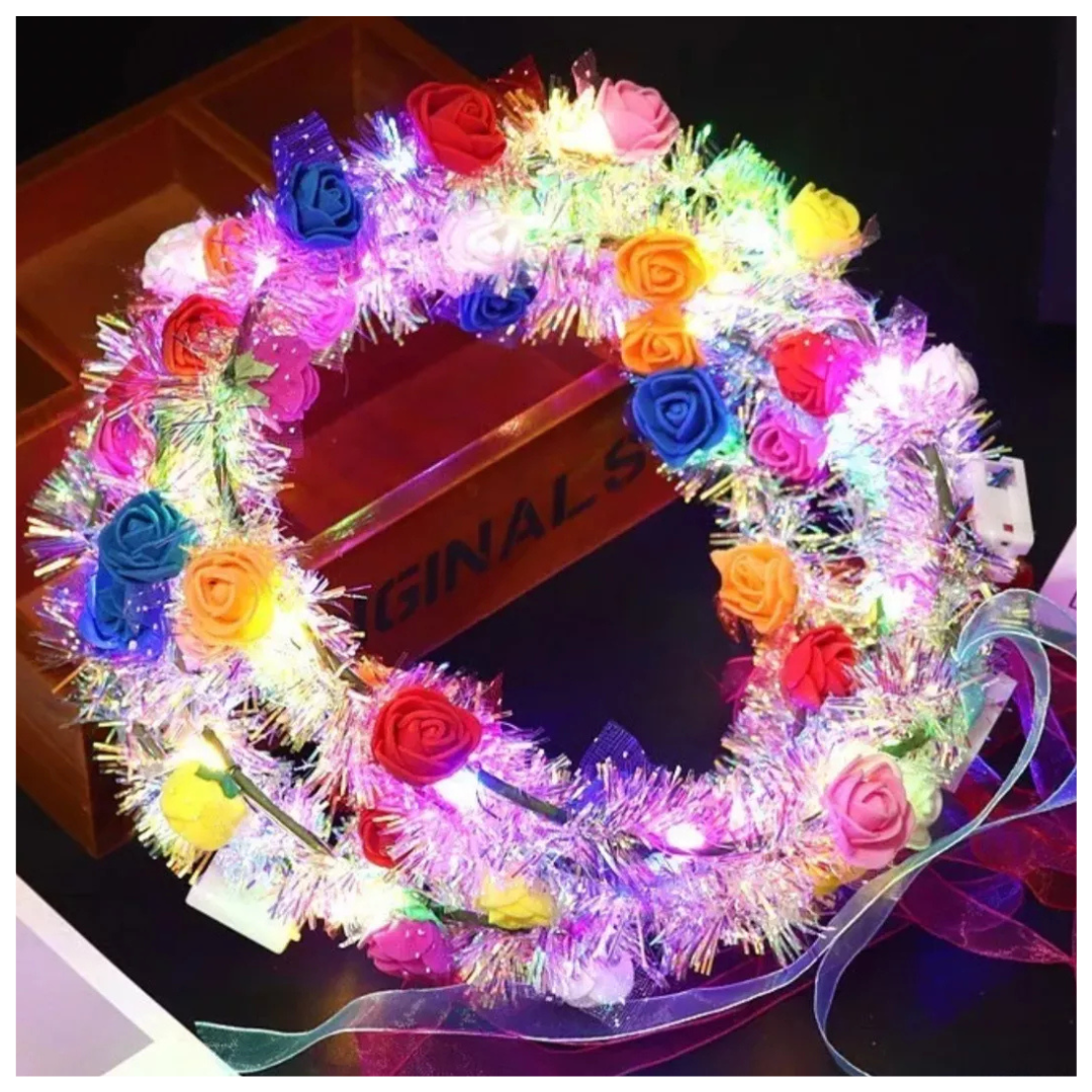 122342.png Corona de Flores Luces LED - Imagen 1