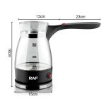 Cafetera Eléctrica Turca de Vidrio 500ml - Imagen 5