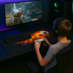 Mousepad Gamer XL Mapa Mundial 27