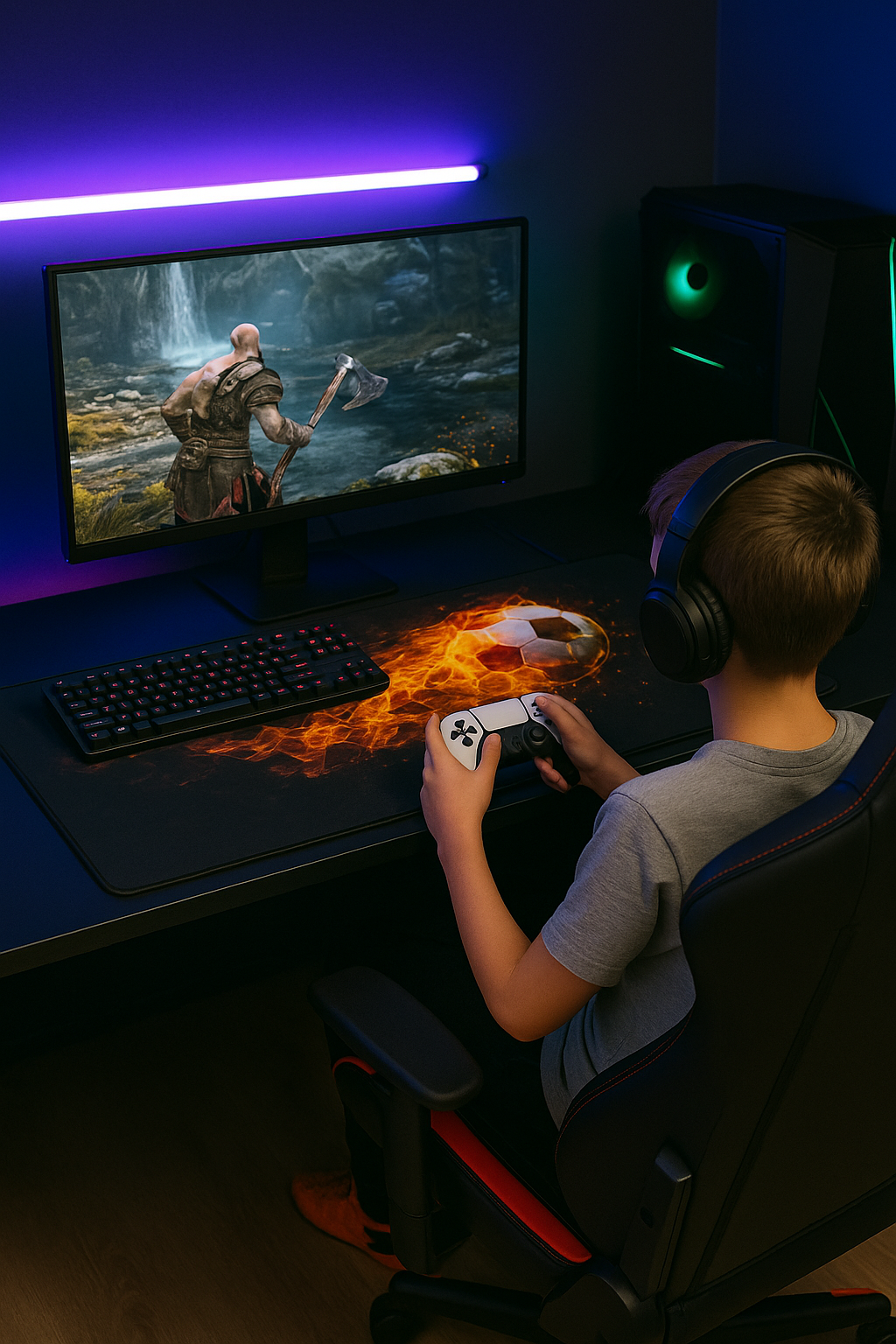 137902.png Mousepad Gamer XL Mapa Mundial 27 - Imagen 1