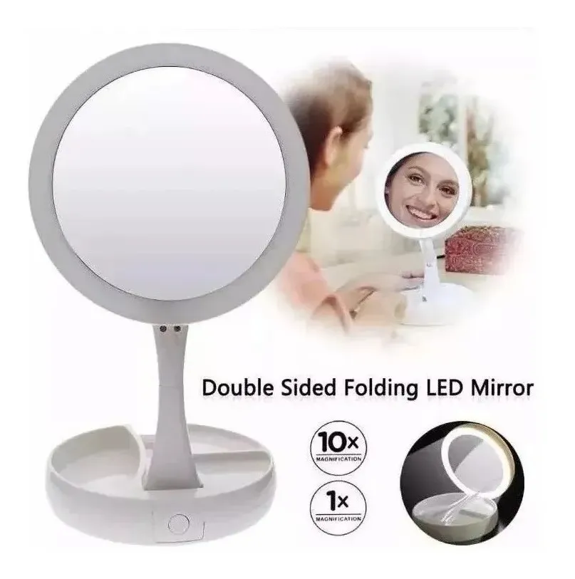 148146.png Espejo de maquillaje LED plegable - Imagen 1