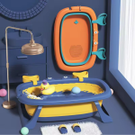 Tina Bañera Plegable con Diseño de Cangr