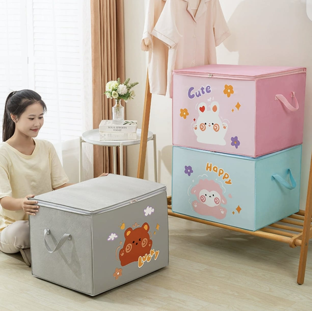 152845.png L - Organizador de ropa INFANTIL - Tela - Imagen 1