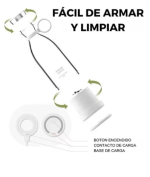 Botella Licuadora Recargable Portatil - Imagen 3