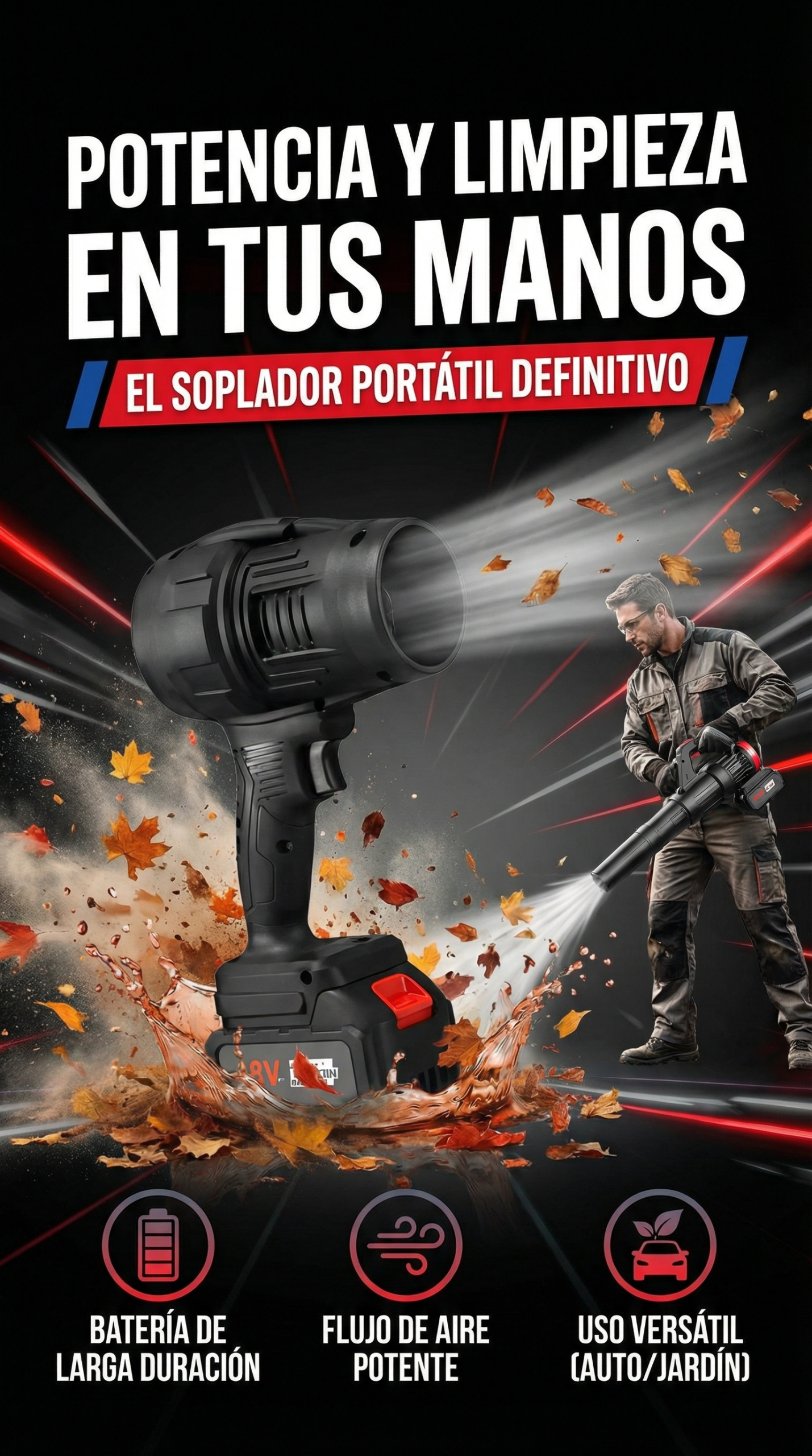 179697.png C - PROM: SOPLADOR DE HOJAS PROMAX - Imagen 1