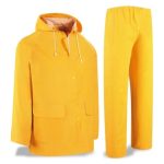 Traje De Agua Amarillo Pvc talla L