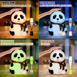 lampara panda silicona flexible recargab