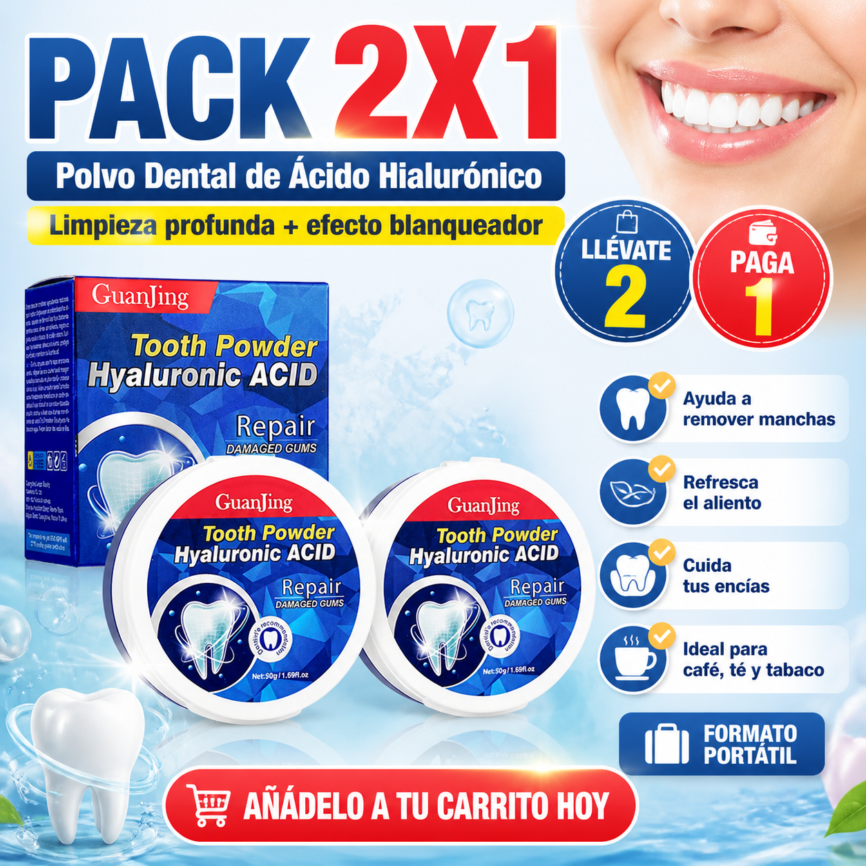 213504.png TOOTH POWDER - REPARA ENCIAS DAÑANAS 2x1 - Imagen 1