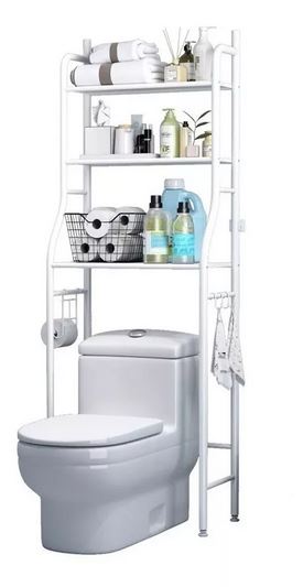 25160.png Estante Mueble Organizador Baño 3 Nivele - Imagen 1