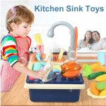 Set Lavaplatos Juguete Con Agua