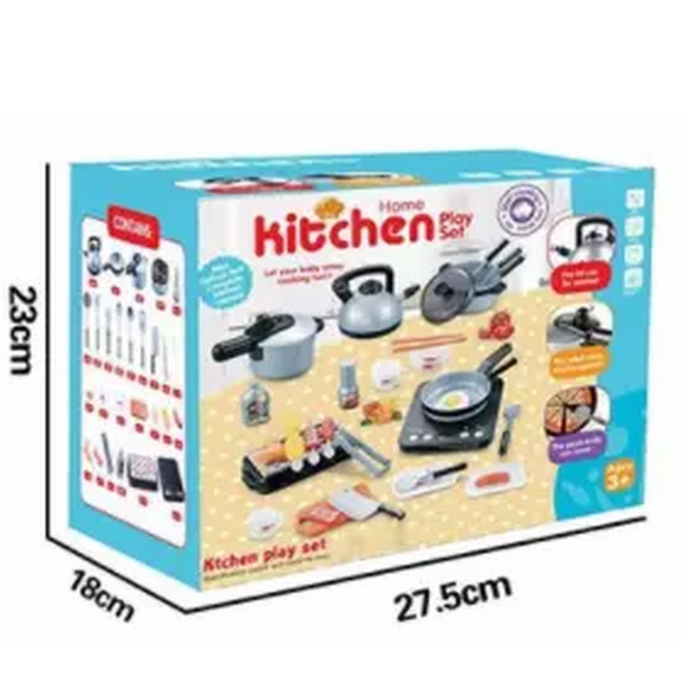 2954.png Set Juguete De Cocina Con 36 Utensilios - Imagen 1