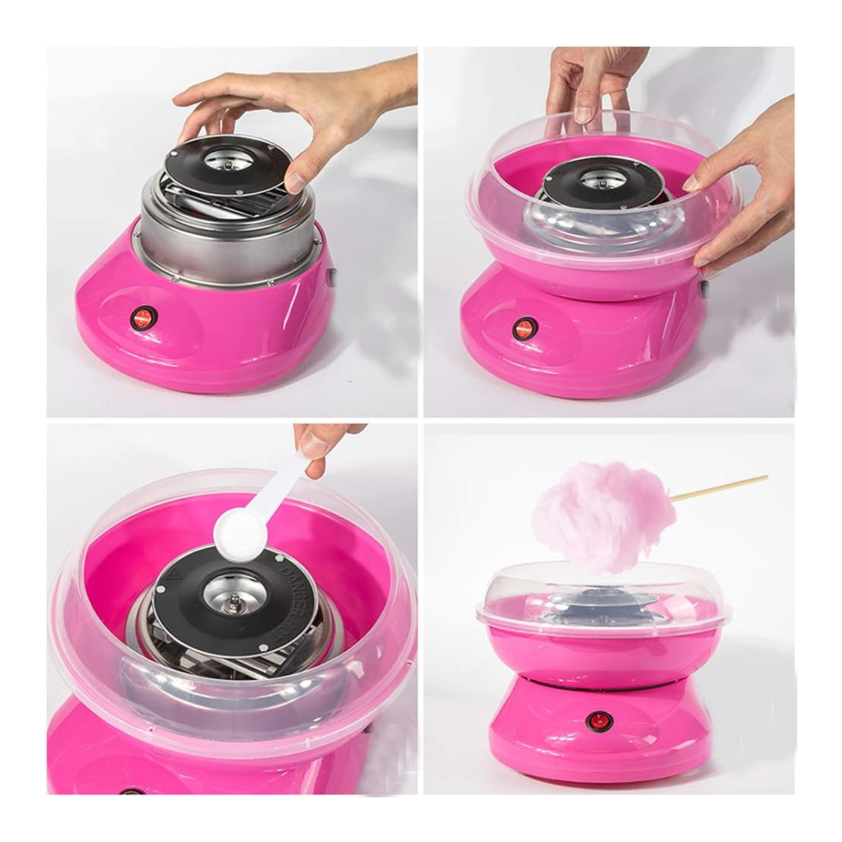 32988.png Mini Máquina Portátil Algodón de Azúcar - Imagen 1