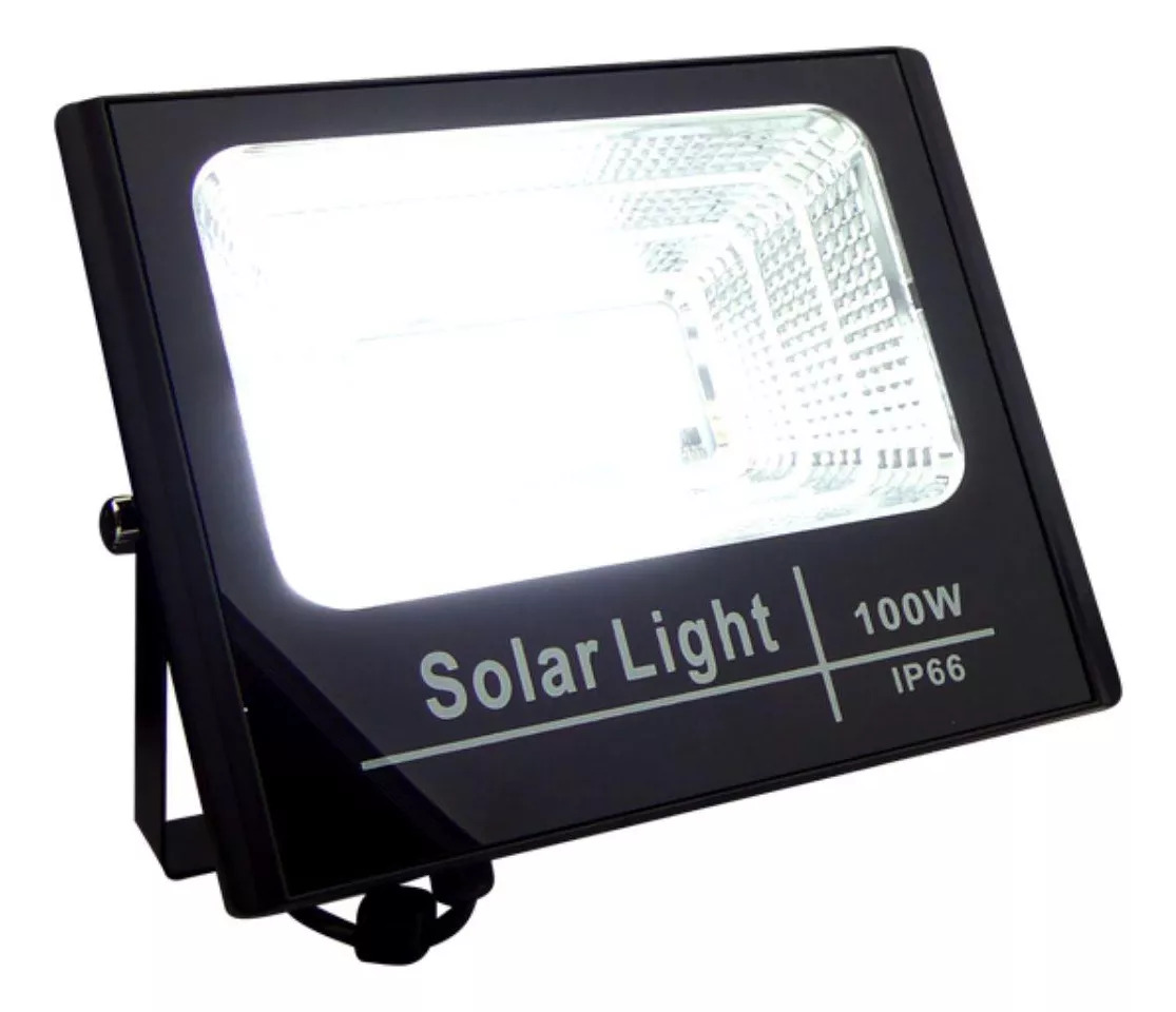 50553.png Foco Solar 154 Led 100 Watts Panel Solar - Imagen 1