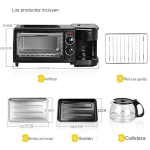 Kit de Horno Eléctrico-Cafetera-Plancha - Imagen 2