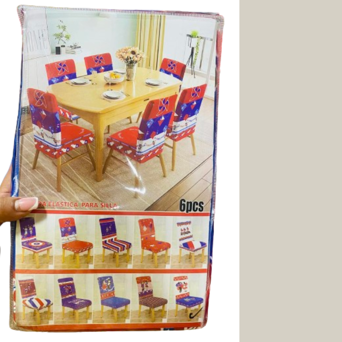 65791.png Set 6 Fundas Silla para Fiestas Patrias - Imagen 1