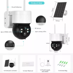 Camara Exterior Solar Ip Wifi 1080p