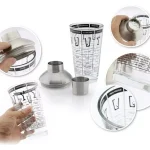 Coctelera De 450ml Con Recetas Impresas