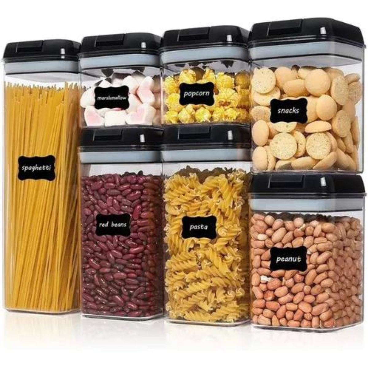88295.png Set de 7 Contenedores Para Alimentos - Imagen 1