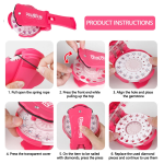 Kit de gemas para decoración del cabello - Imagen 4