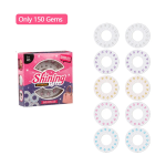 Kit de gemas para decoración del cabello - Imagen 8