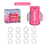 Kit de gemas para decoración del cabello - Imagen 11