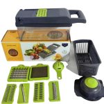 ⭐Rallador Cortador 14 piezas fruta y ver