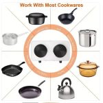 Cocina eléctrica dos Platos 2000w - Imagen 5