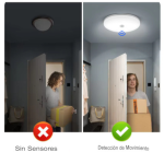 Foco + Sensor de Movimiento 22 cm 20 W